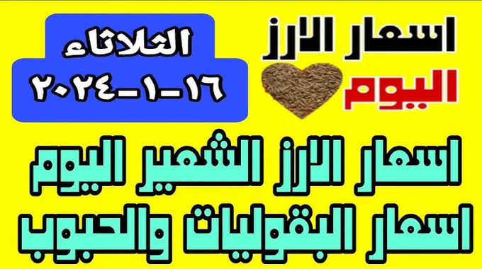 أسعار الأرز الشعير والمعبأ في السوق المصري