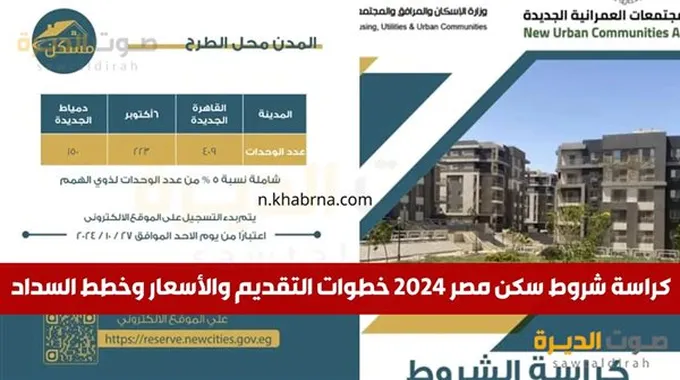 شقق الإسكان الاجتماعي: شروط التقديم 2024